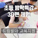 3D펜으로 나만의 특별한 작품 만들기 | 초등학교 방학특강 , 3D펜으로 상상력을 실현하다 ! 3D펜 체험활동