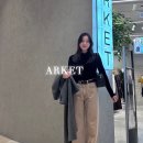 브라운스프링(Brown Spring) | 아르켓 매장 | 잠실 롯데월드몰 ARKET 퍼 ,니트 착용 후기