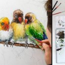 수채화 중급 이미지