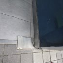 내트럭하우스주유소 | 여수 공단 SK주유소 내트럭하우스 - 강화유리문 힌지 교체