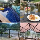 부산 근교 울산 계곡 펜션 수영장 단독바베큐 C동 2층후기 [라온펜션]