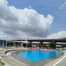 서울 한강뚝섬 수영장 시원하시라고요 이미지