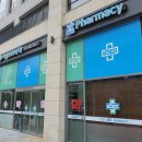 파란약국 | 인천 ‘타임365약국’ 간판·유리시트 시공 후기 디자인·제작·시공·A/S까지 한 번에