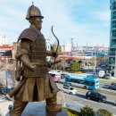 윤흥신장군 동상 이미지