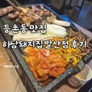 하남 돼지 집 발산점 | 등촌동 맛집 하남돼지집 발산점 메뉴, 후기