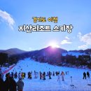 겨울에는 지산리조트에서 아이랑 스키강습 할인정보