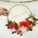 프리저브드 플라워 레터링리스 이미지