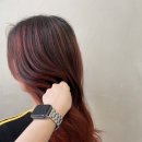 이쁜머리염색 이미지