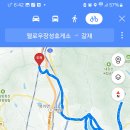 방장산임도,장성호수변길과 백양사 이미지