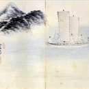 전통산수화 | 혜원 신윤복 산수화 &#34;거범도강(擧帆渡江)&#34;의 미학과 역사