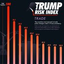 순위: 트럼프의 미국 무역 정책에 가장 많이 노출된 국가 이미지