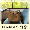 롯데강남아떼바네사브루노 | 아떼 바네사브루노 호보백 마롱백 아이보리 롯데면세점 구매 가격 착샷 후기