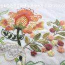 화사한 프랑스 자수 이미지