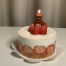 원형농장 | 구미 봉곡동 카페 버니번베이커리 미니 원형 딸기케이크 후기