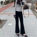 백포인트(BAG POINT) | 살롱드욘 : 뒤태 예쁜 스트라이프 티셔츠 브랜드 봄 코디 Back Point Stripe | 더블유컨셉, 29cm 데일리룩
