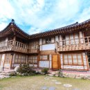 달을 품은 한옥 이미지