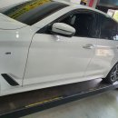 BMW 520d G30 전용 프론트립,사이드립 장착 시공 #더블진라인,#BMW520d튜닝,#BMW520dG30전용프론트립 이미지