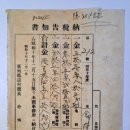 지세(地稅)등 납세고지서(納稅告知書), 퇴촌면장 발행, 114원 58전 (1935년) 이미지