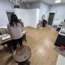 광진 | 광진구 자양동 강마루 시공 후기 - 데코타일 철거 후 화이트톤 강마루 리모델링