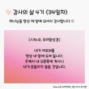 감사의 삶 4기 ＜34일차＞ (6/3) 이미지