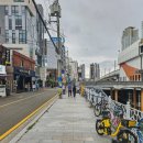 온천장역 북측공영주차장 입구 | 부산 온천장역 카페, 모모스커피 본점 등산 후 여유로운 드립커피 한 잔