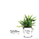 수묵일러스트와 캘리그라피 이미지