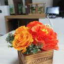 소소로이 | [수업후기] 페이퍼플라워디자인/paper flowers/종이꽃/소소로이/커플수업/홈출강(리시안셔스&장미)