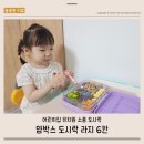 서린자연유치원 | 유치원 소풍도시락 쉽게 열리는 가을 피크닉 간식도시락 얌박스 6칸