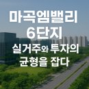 씨유 마곡13단지점 | 마곡엠밸리 6단지, 실거주와 투자의 균형을 잡다