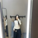 동부산 롯데아울렛 리바이스 94 배기 와이드 레그 25 26 사이즈 비교 여자 생지데님 추천 착샷 후기 코디