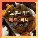 교촌치킨 회룡역점 | [ 교촌 치킨 ] 한 마리에 레드와 허니를 둘 다? "교촌 레허 반반 순살" 후기