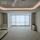 사하구-48 | 데코인홈 부산 다대 대우 48평 전동 쉬폰커튼 블라인드 시공 후기