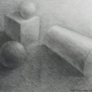 소묘와 오일파스텔 이미지