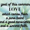 Bible Reading - 1 Timothy 1:1~11 이미지