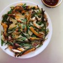 부추전 바삭하게 만들기 부추부침개 오징어 부추전 레시피 이미지