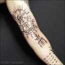 베그비실(Vegvisir) 이미지