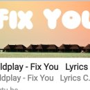 Fix You 이미지