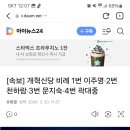 [속보] 개혁신당 비례 1번 이주영·2번 천하람·3번 문지숙·4번 곽대중 이미지