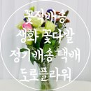 용화우체국 앞 | 꽃직배송 추천 생화 꽃다발 정기배송 택배 전문 도로플라워