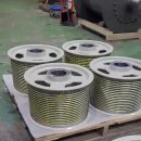 Multilayer Winding Drum,STACKER CRANE,DERRICK CRANE DRUM,Lebus Drum 이미지