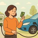 알뜰주유소 앞 교통섬 | 전기차 충전 카드 비교로 알뜰하게 충전하는 법, 실사용 후기까지 총정리