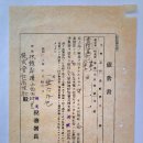 홍성세무서장(洪城稅務署長) 최고서(催告書), 측량수수료 6원 (1943년) 이미지