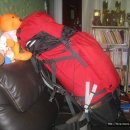 비박과 비박준비물들 이미지