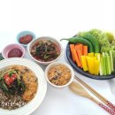 열무 비빔밥, 우렁 강된장 만들기 이미지