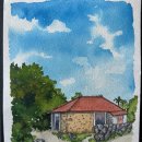 긴돌담집 이미지