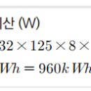 전력량 계산 문제 및 해설 - 소방설비기사 전기 이미지