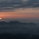 진주팔경 월아산(月牙山) 일출 이미지