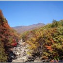 가을의 막바지 지리산 중산리계곡.. 이미지