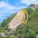 대구 八公山 빈대능선과 부도암능선 이미지