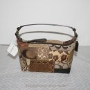 코치 갤러리 패치웍 탑핸들 파우치백 40914 COACH GALLERY PATCHWORK Top Handle Pouch Bag ~ #40914 이미지